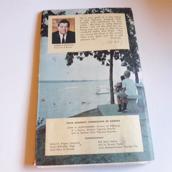 Kansas Official Map Highway Vintage Road Map - Picture 2 of 8